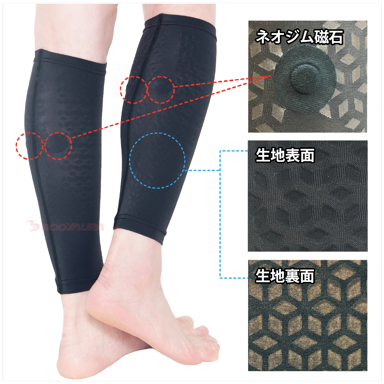 磁気サポーターWISELEG