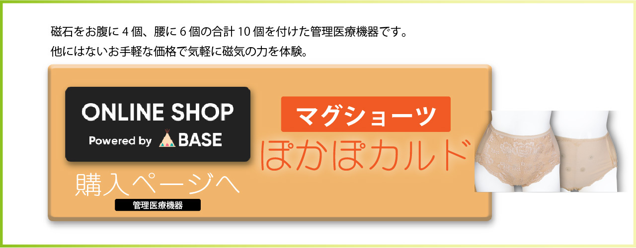 ぽかぽカルド　磁気ショーツ