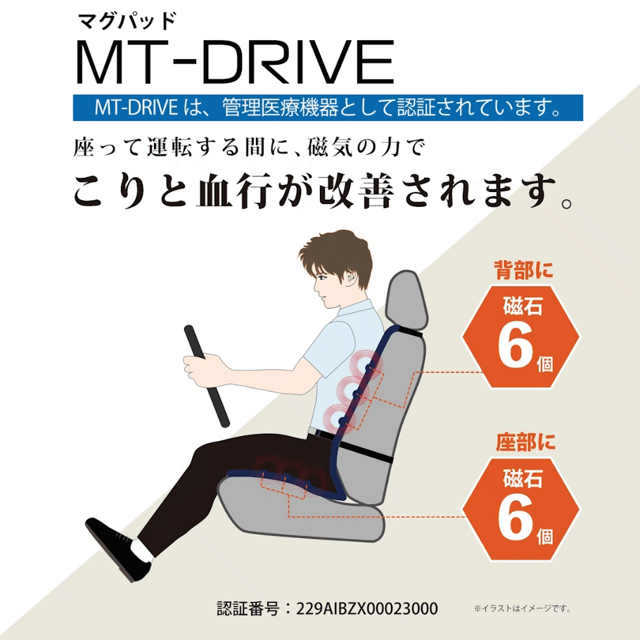 MT-DRIVEの効果はコリと血行の改善